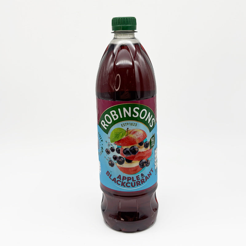 Robinsons Real Fruit in Every Drop Cordial Apple & Blackcurrant 1L (product of UK)