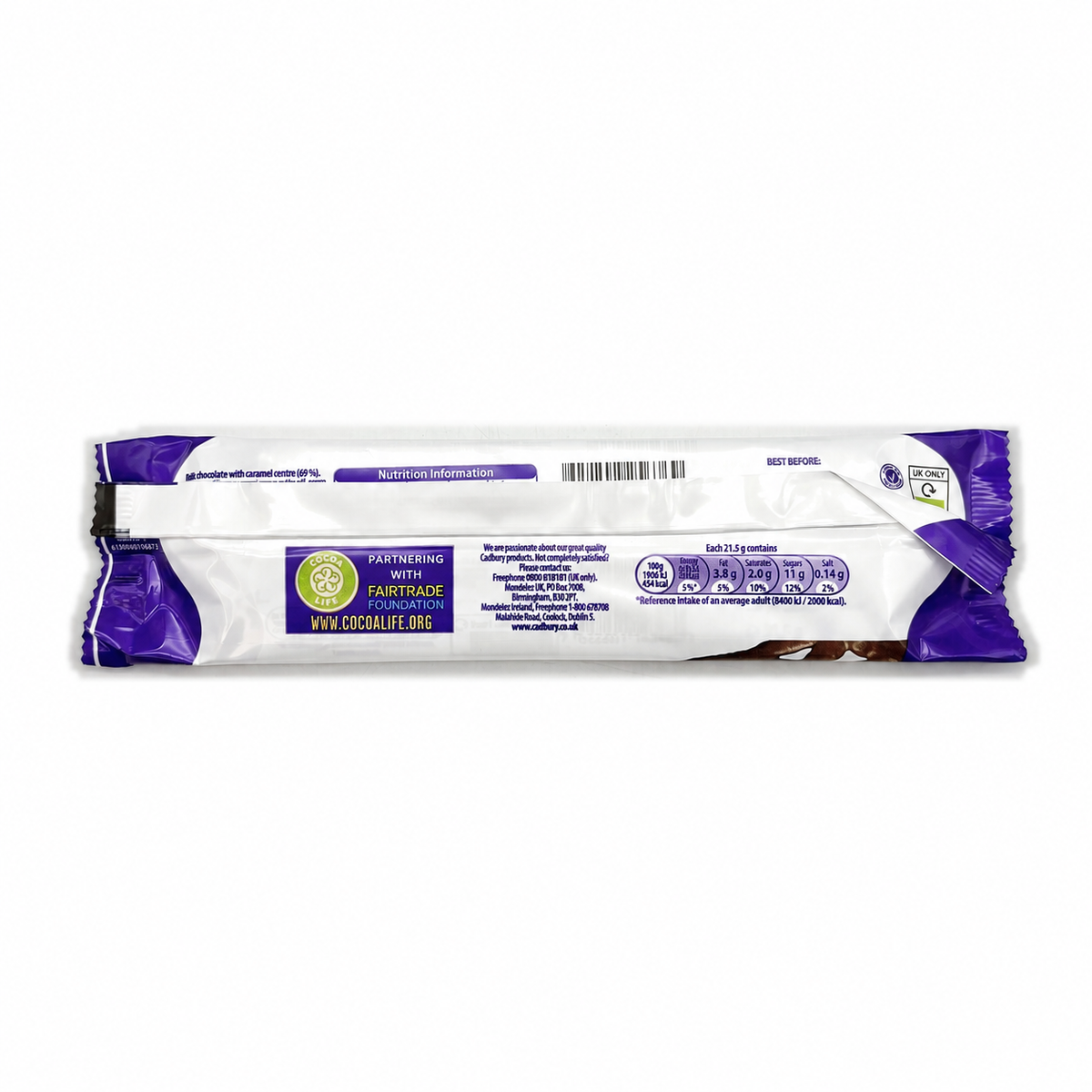 Cadbury Curly Wurly 4 Bars 86g