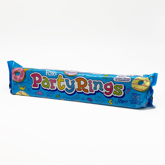 Foxs PartyRings 125g (Product of UK)