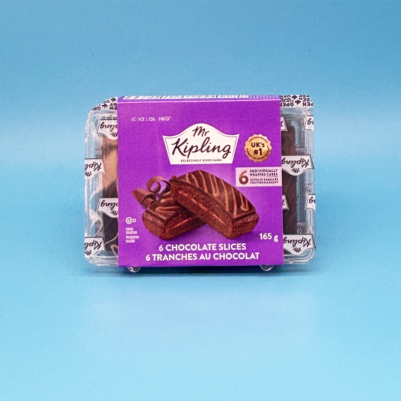 Mr Kipling Cake Slices Chocolate 6s