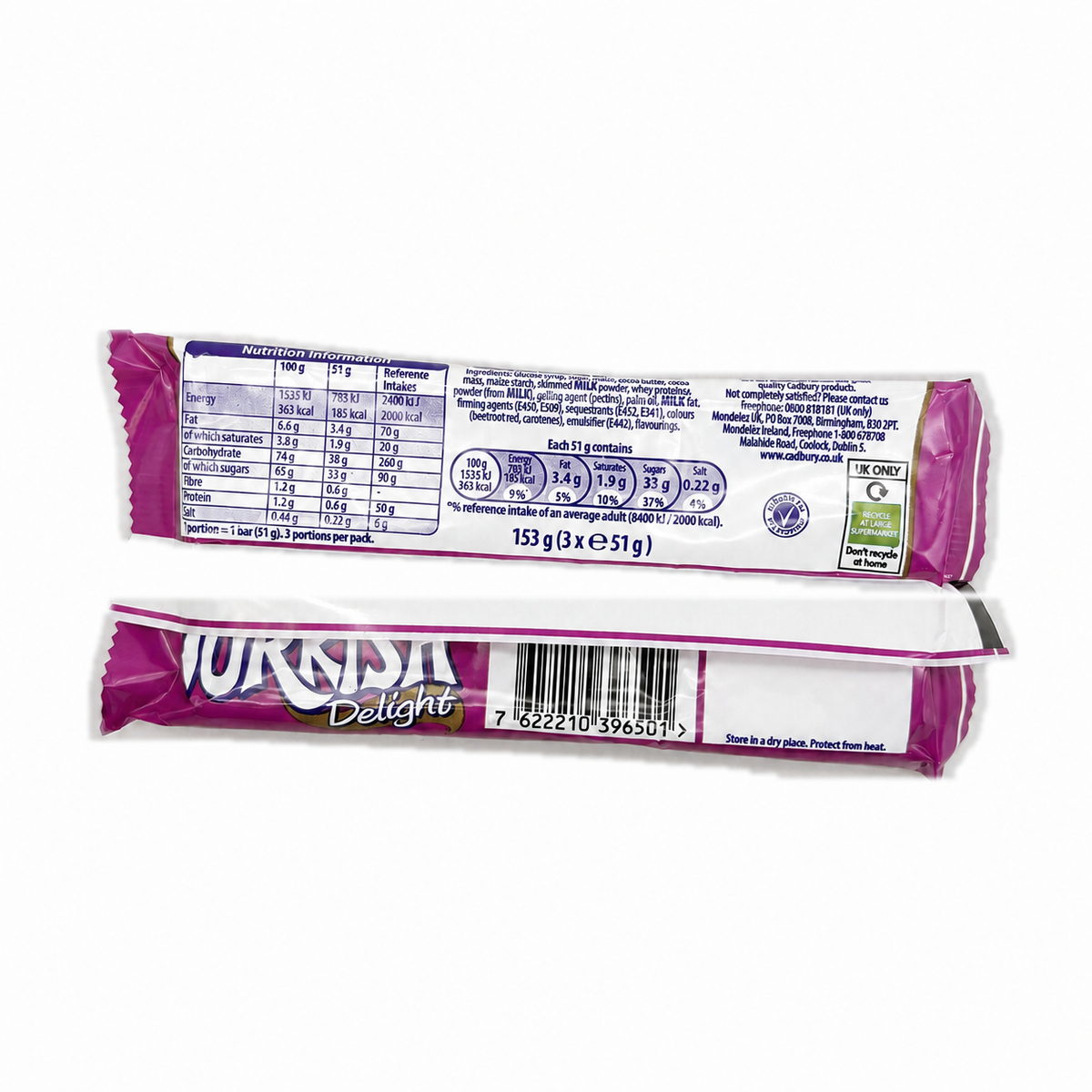 Fry’s Turkish Delight 3 Pack 153g